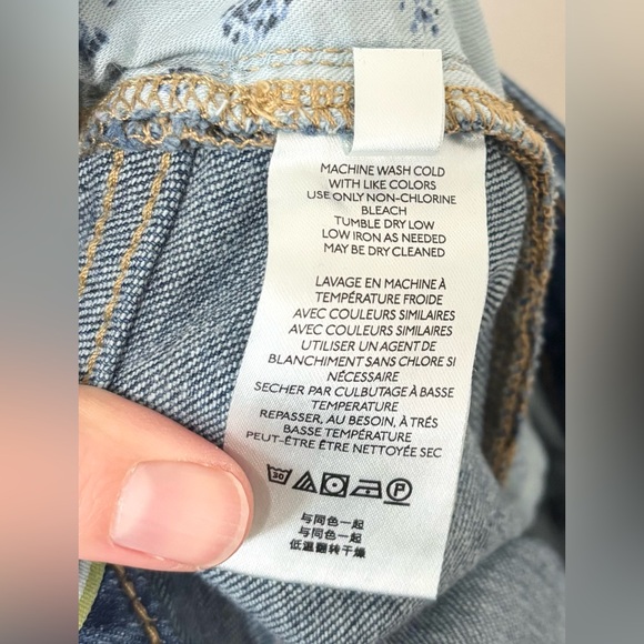 Maeve Anthropologie High Rise Wide Leg Jeans - Picture 6 of 7